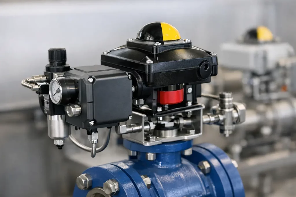 Choosing a Valve Positioner for Rotary Actuator