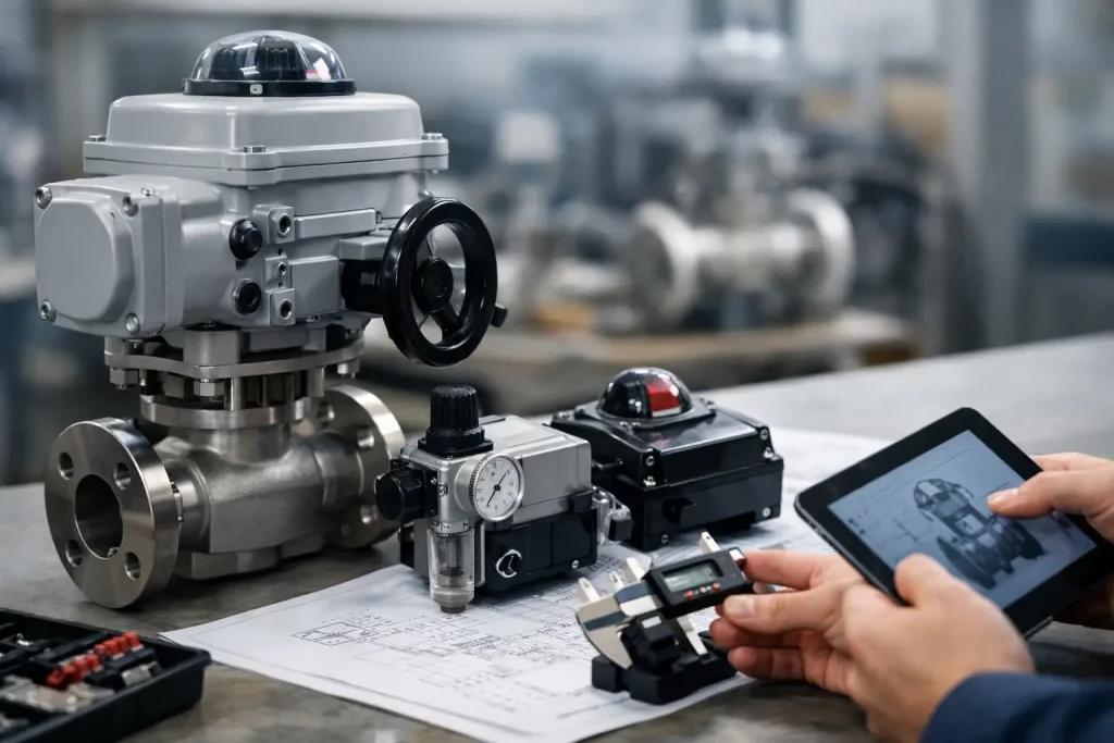 Valve Actuator Accessory Compatibility Checks
