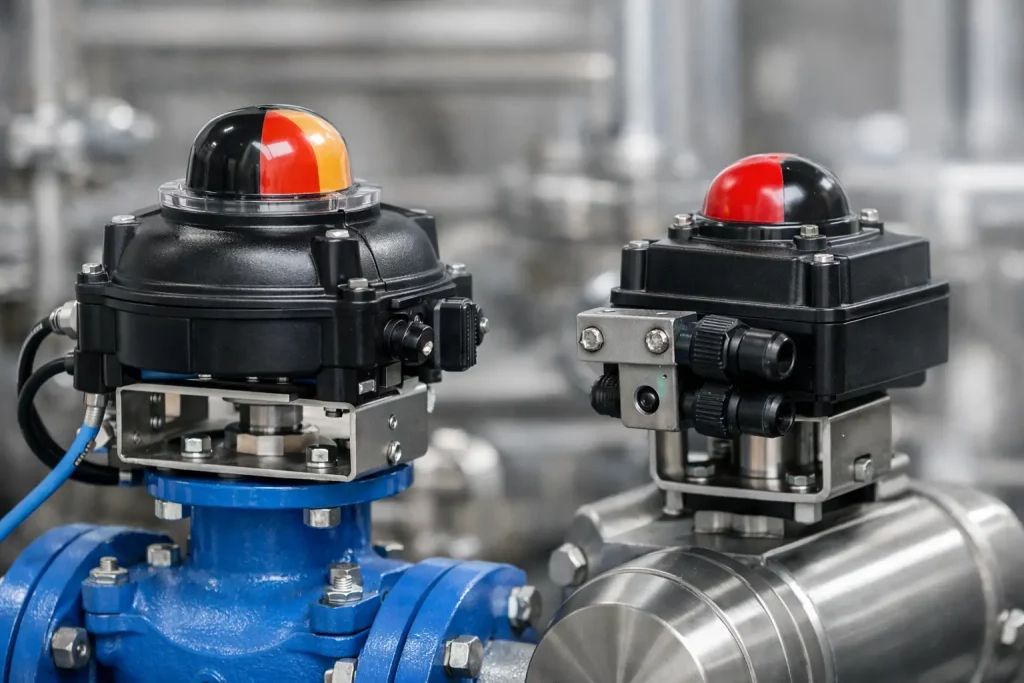 Valve Monitor vs Limit Switch: What Fits?