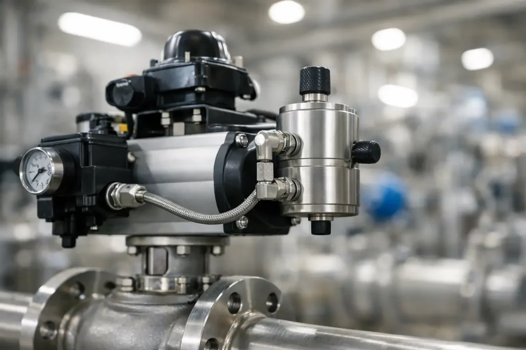 When to Use an Air Volume Booster on Valves