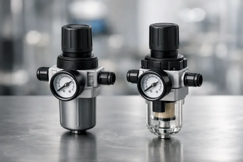 Air Regulator vs Filter Regulator: Key Differences